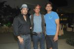 Mika,Sunil Agnihotri and Shaan at Pyaar Ka Bhopu song picturisation completion party on 27th Aug 2012.JPG